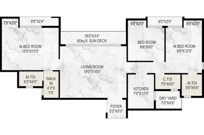 3 BHK Layout